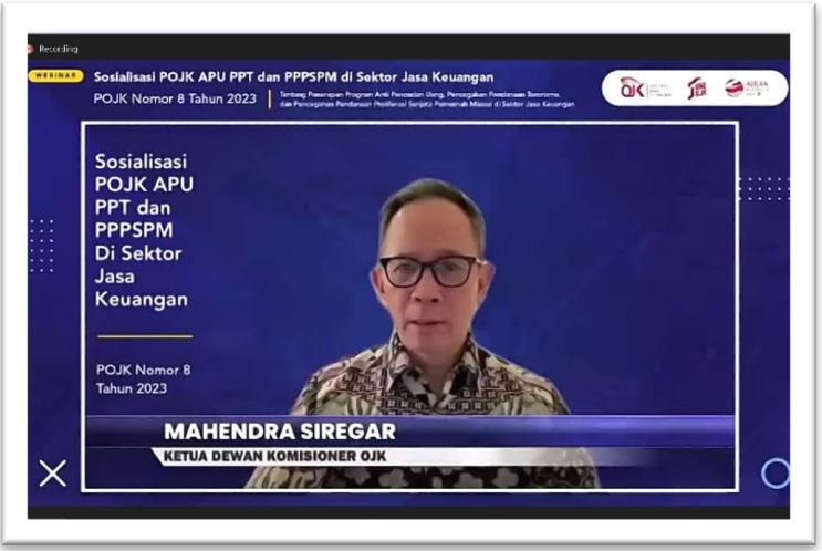 Webinar Sosialisasi POJK Nomor 8 Tahun 2023 Tentang Penerapan Program ...